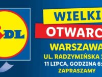 Otwarcie Lidl Warszawa Radzymińska 314